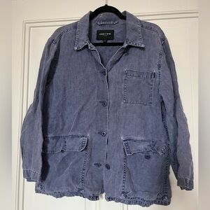 Obey Propaganda No. 89 Blue French Chore Jacket